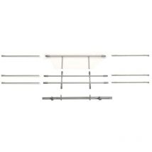 Auto-Hundegitter K9K Aluminium Silbern Worldwise