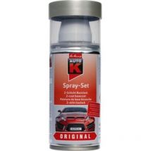 Auto-K Spray-Set VW Audi grauweiß L902 150 ml Autolack Spraylack Sprühlack