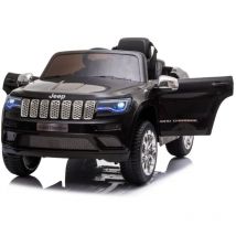 Auto Macchina Elettrica per Bambini jeep grand cherokee 12V-Nero
