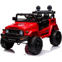 Auto Macchina Elettrica per Bambini Toyota Fj Cruiser Ride-on 12V-Rosso