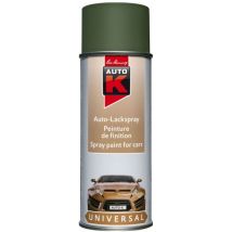 Bombe de peinture aérosol – 233024 – Peinture 400 ml – Vert Militaire – Aspect de finition – AUTO K
