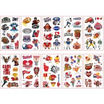 Autocollant Fan Party Football américain Sports Sticker