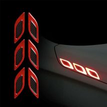 Serbia - Autocollants de décoration de voiture - Autocollants réfléchissants d'avertissement de sécurité - Autocollants personnalisés pour tous les