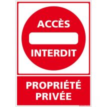 Signaletique.biz France - Autocollants de Signalisation Souple – Panneaux de Signalisation Autocollants – Plusieurs tailles au choix – Signalisation