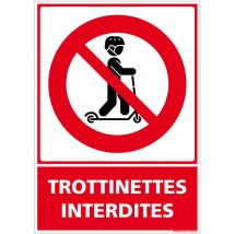 Signaletique.biz France - Autocollants de Signalisation Souple – Panneaux de Signalisation Autocollants – Plusieurs tailles au choix – Signalisation