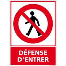 Signaletique.biz France - Autocollants de Signalisation Souple – Panneaux de Signalisation Autocollants – Plusieurs tailles au choix – Signalisation