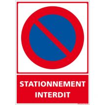 Signaletique.biz France - Autocollants de Signalisation Souple – Panneaux de Signalisation Autocollants – Plusieurs tailles au choix – Signalisation