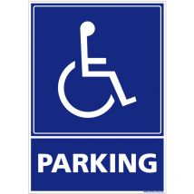 Autocollants de Signalisation Souple – Panneaux de Signalisation Autocollants – Plusieurs tailles au choix – Signalisation Française - Parking