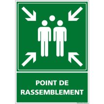 Autocollants de Signalisation Souple – Panneaux de Signalisation Autocollants – Plusieurs tailles au choix – Signalisation Française - Point de
