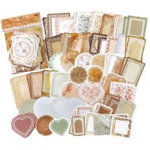 Feiyue - Autocollants en papier pour cadre photo vintage pour la fabrication de cartes de scrapbooking U19C New M3