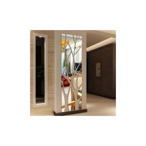 Fei Yu - Autocollants muraux miroir 3D autocollants muraux amovibles autocollants muraux d'art, adaptés à la décoration de la chambre à coucher du