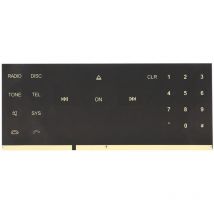 Autocollants pour bouton cd d'autoradio pour Mercedes Benz 2008-2014 Accessoire automatique