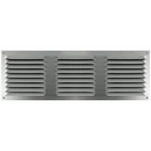Autogyre - Grille alu anodisé à persienne en applique 150x300mm