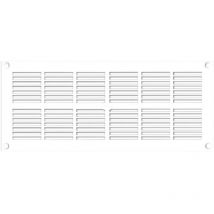 Autogyre - Grille plastique rectangulaire extra-plate blanc 254x110