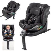 Autokindersitz - Babyauto - Scudda - Gruppe 0/1/2/3 - 40/150 Cm - I-size - Drehbar - Neigbar - Sitzverkleinerer - Stützfuß - Anthrazit