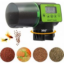 Eting - Automatic fish feed dispenser, 200ml capacity, aquarium with lcd display, suitable for weekend vacation