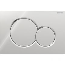 Geberit Sigma01 actuator plate for dual flush: glossy chrome (115.770.21.5)