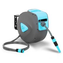 Hillvert - Automatic Water Hose Reel - 20 + 2 m - Garden hose - Retractable hose pipe