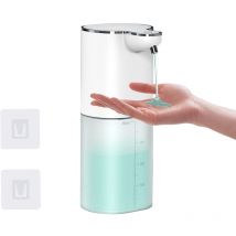 Sinbinta - Automatique de Désinfectant, 400ml Électrique Distributeur Alcool avec Capteur de Infrarouge Montage Mural, Rechargeable, Réglable à 4