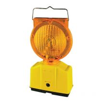 Solar-Baustellenleuchte automatisch blinkend Led - Taliaplast
