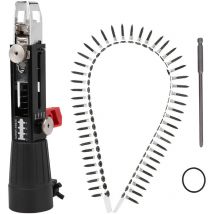 Rosvola - Jeffergarden Automatische Kettennagelpistole, elektrische Bohrmaschine, Schraubenanzugsausrüstung, Holzbearbeitungswerkzeug