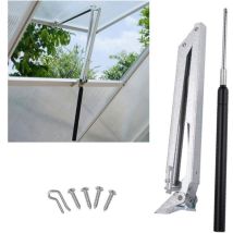 Automatischer Fensteröffner Mit Einzelfeder Für Gewächshaus Und Dachluke Im Sommerhaus, Fensteröffner Aus Verzinktem Aluminiumblech