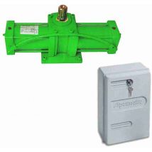 Automazione martinetto interrato Aprimatic ZT71 SF5 con centrale idraulica 41056/004