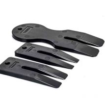 Fitags - Automotive 3pcs Interior Trim Removal Tool Kit, Non-Scratch Car Interior Panel Removal Tool Set Upholstery Repair Tool for Vehicle Door