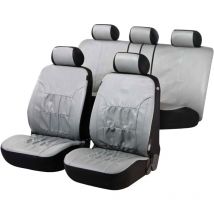 Walser - Autositzbezüge Nappa Touch grau aus Kunstleder
