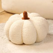 Autres objets déco,Citrouille Peluche Coussin, 20CM Ultra Doux Moelleux Peluche Citrouille Coussin, Coussin Automne Halloween/Thanksgiving, Canapé