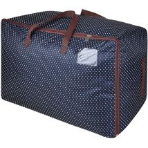 Autres rangements,Sac à vêtements 100L, sac de rangement surdimensionné épaissi imperméable, sac de voyage - bleu - Tonchean