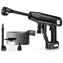 Autsome 90bar 1500W Nettoyeur haute pression sans fil pour voiture Laveuse de voiture pour batterie Makit