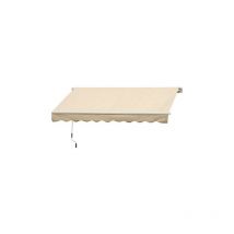 Sangiorgio - Store enrouleur beige 3 x h 2 m e'tanche fixation plafond et mur