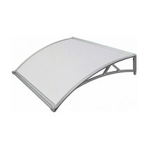 Garden Friend - Abri bus en abs d. 98 l. 120 Support gris et couvercle en polycarbonate