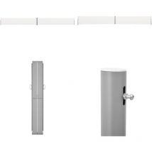 Auvent latéral rétractable de patio 140x1200 cm Crème - Parasol - Auvent De Terrasse - Écran Solaire - Protection Solaire - Vie Extérieure - Home &