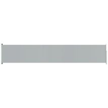 INLIFE Auvent latéral rétractable de patio 117x600 cm Gris