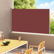 Auvent Latéral Rétractable De Patio - Auvent De Jardin Soleil Imperméable 180x300 Cm Marron Bv546916 - Bonnevie