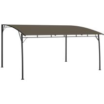 Torana - Auvent pare-soleil de jardin 4x3x2,55 m Taupe
