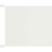Auvent vertical 140 x 270 cm tissu oxford blanc