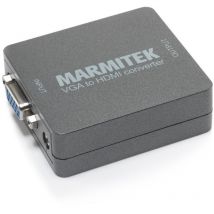 Marmitek - Connect VH51 - Noir - 1920 x 1080 pixels - 480p,720p,1080p - vga (D-Sub) - hdmi - vga (08267)