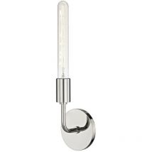 Ava Applique murale à 1 ampoule nickel poli