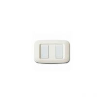 AVE - Placca Yes Tecno.Lucida 2M Sep.Blan ( cod. 45PY002BP )