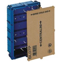 Scatola da incasso multifunzione con paramalta AVE bl07p
