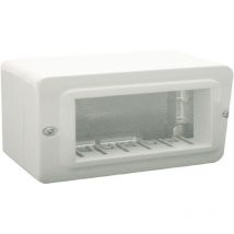 AVE - contenitore minicanali autoportante ral9010 bia s44 6 moduli 44qc06
