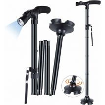 Avec lumière led béquilles pliantes béquilles d'escalade boîte de couleur