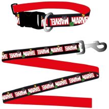 Hundeleine s 2-teiliges Set im Marvel-Design für kleine Hunde - Avengers