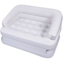 Aufblasbares Schlafsofa 198 x 138 x 62 cm – Ideal für drinnen und draußen – Bequeme Sitzgelegenheiten – Luftmatratze
