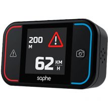 Avertissement relatif à la caméra de vitesse Saphe drive pro pour voiture données de blan.de avertissements de risques liés