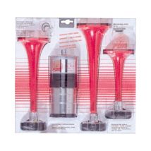 Avertisseur sonore 12V – 3 trompes homologué – Accessoires pour remorque – Longueur