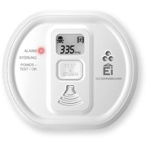 Avertisseur de monoxyde de carbone non réseautable – Alimentation électrique, Mode de fixation, Puissance sonore – OI